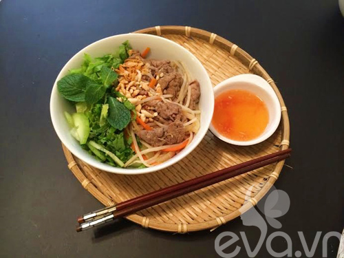 Bún thịt bò xào lạ miệng - 9