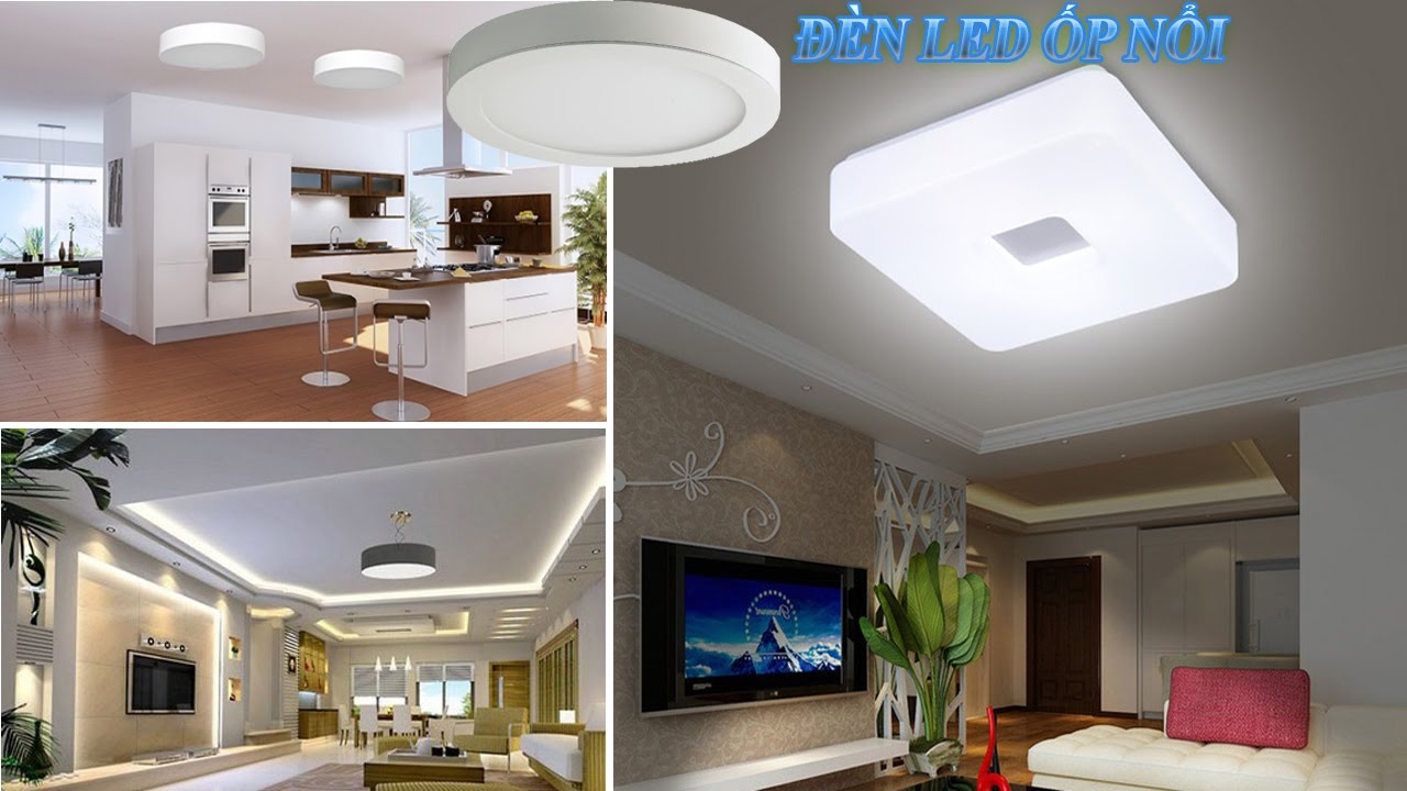 Đèn LED ốp trần (LED ốp nổi) tròn – Đừng mua đèn LED ốp trần tròn khi chưa xem video này