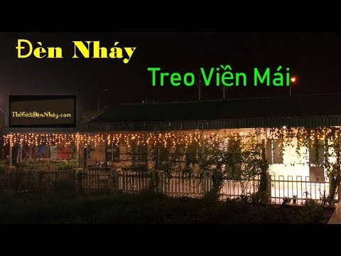 Đèn Nháy Trang Trí Viền Mái