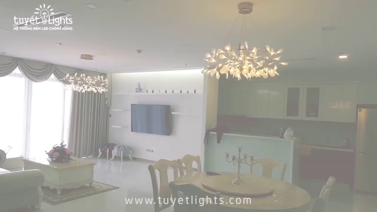 Đèn Thả Trang Trí Phòng Khách, Bàn Ăn – Tuyết Lights