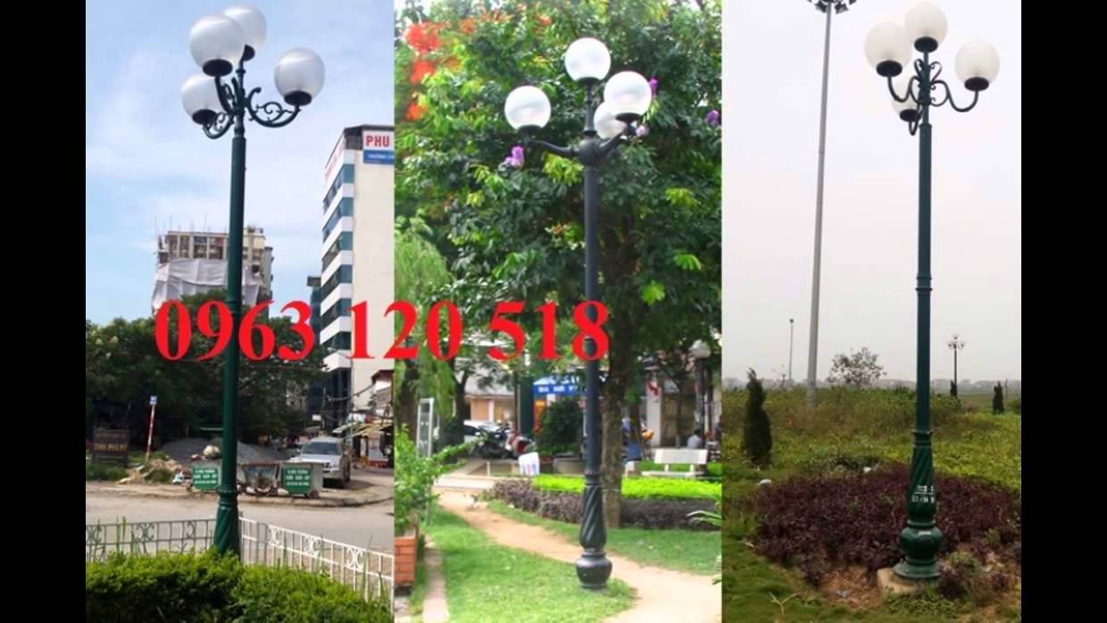 Cột đèn trang trí sân vườn dc07, dc06, dc05b, dc02, cọt đèn sân vườn banian.