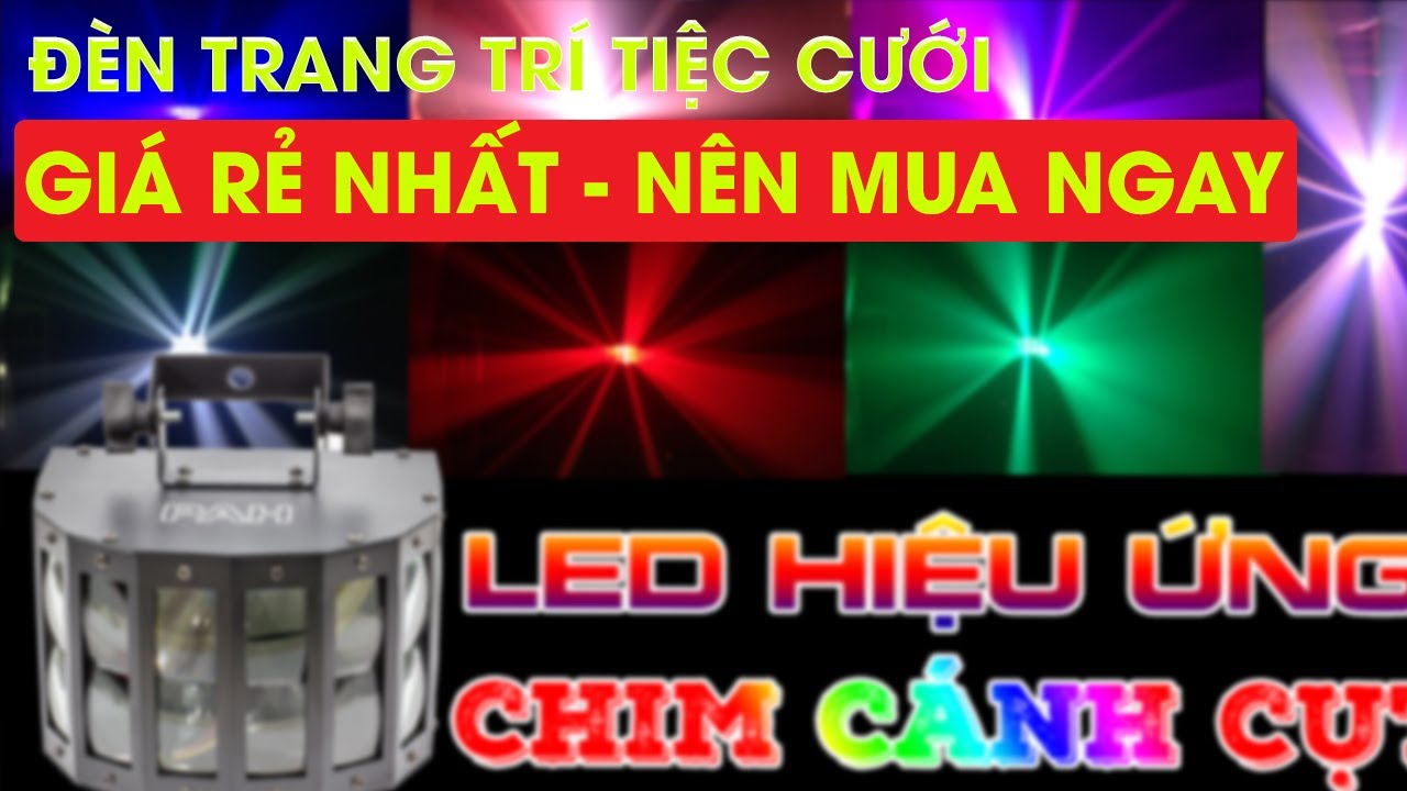 Đèn trang trí sân khấu tiệc cưới giá rẻ (290) – 0935171438 VIỆT