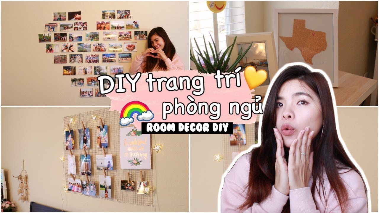 LÀM ĐỒ TRANG TRÍ PHÒNG ĐÓN HÈ ♡ – EASY ROOM DECOR DIY // BÓNG BAY