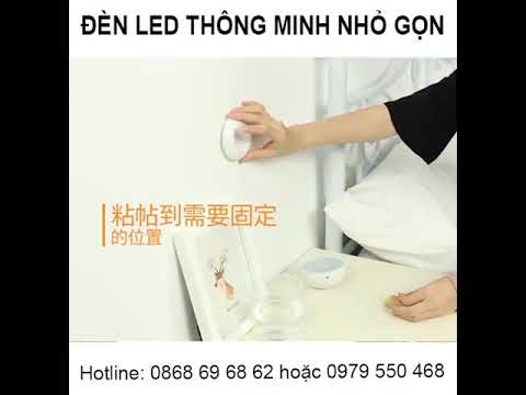 ĐÈN LED THÔNG MINH – ĐÈN LED GẮN TƯỜNG – ĐÈN PHÒNG NGỦ NHỎ GỌN – ĐÈN TRANG TRÍ NỘI THẤT PHÊ DECOR