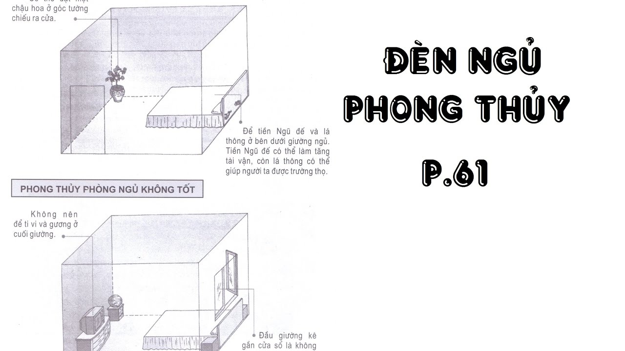 XEM PHONG THỦY PHÒNG NGỦ: ĐÈN TRONG PHÒNG NGỦ P.61