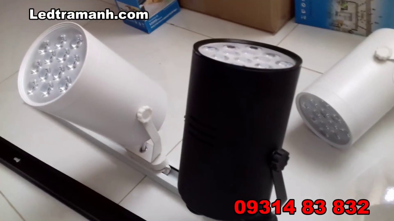 Đèn led chiếu điểm, đèn led thanh ray, đèn rọi led