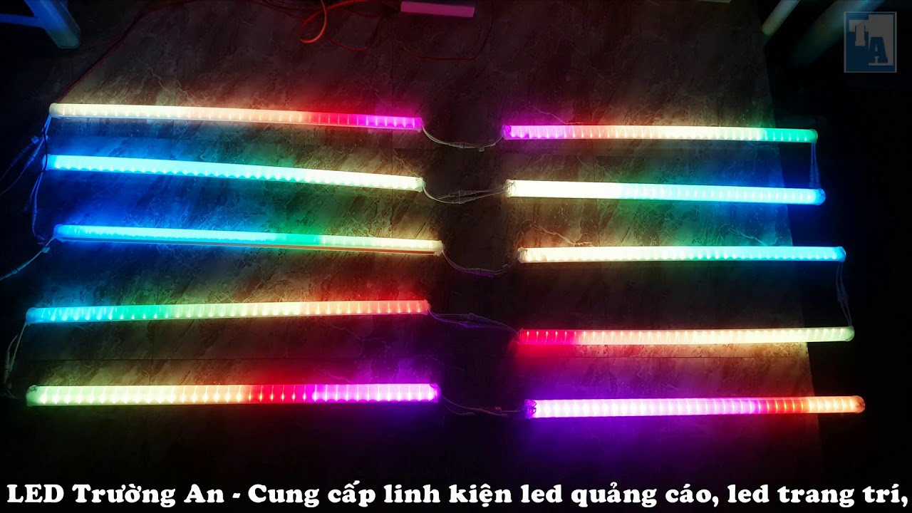 Đèn LED Trang Trí Tòa Nhà Full Color – Lập trình hiệu ứng