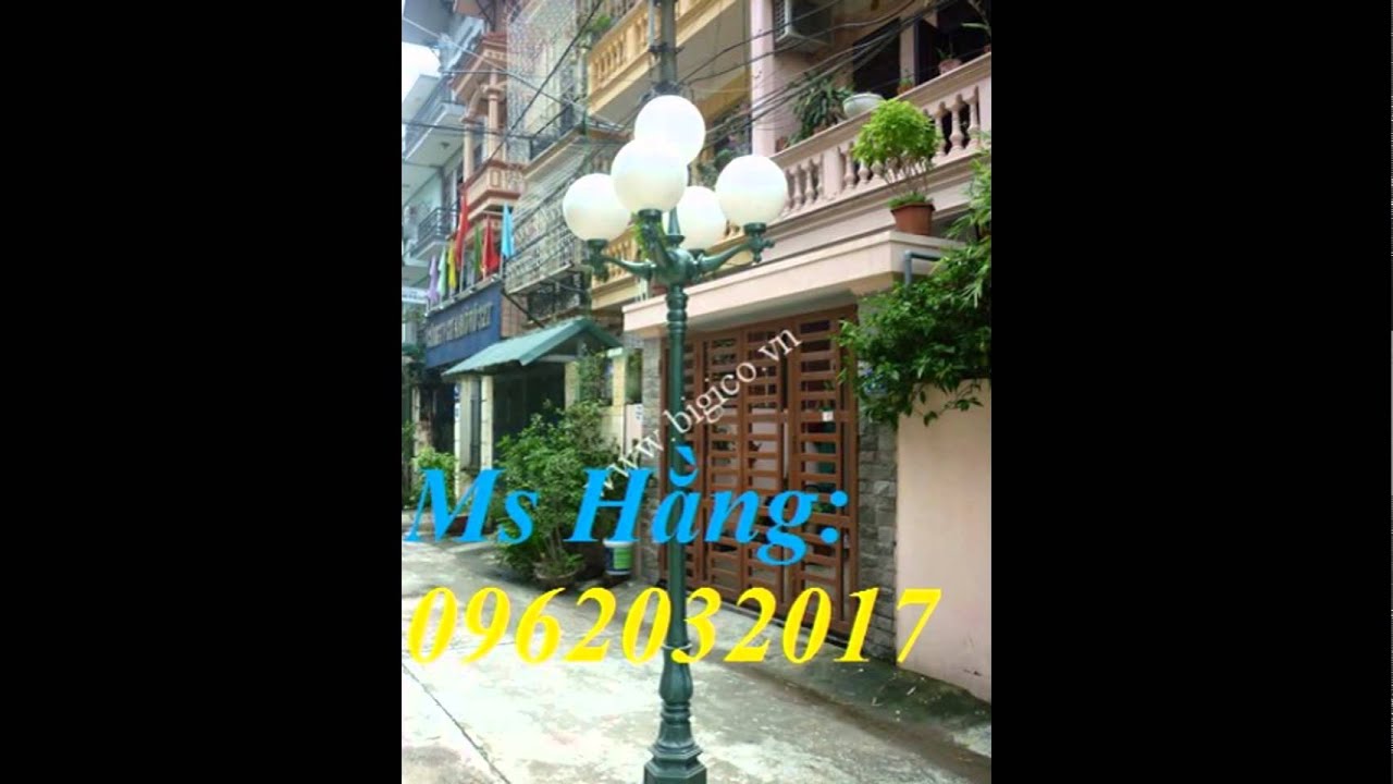 CỘT ĐÈN TRANG TRÍ SÂN VƯỜN BANIAN, COT DEN SAN VUON DC07