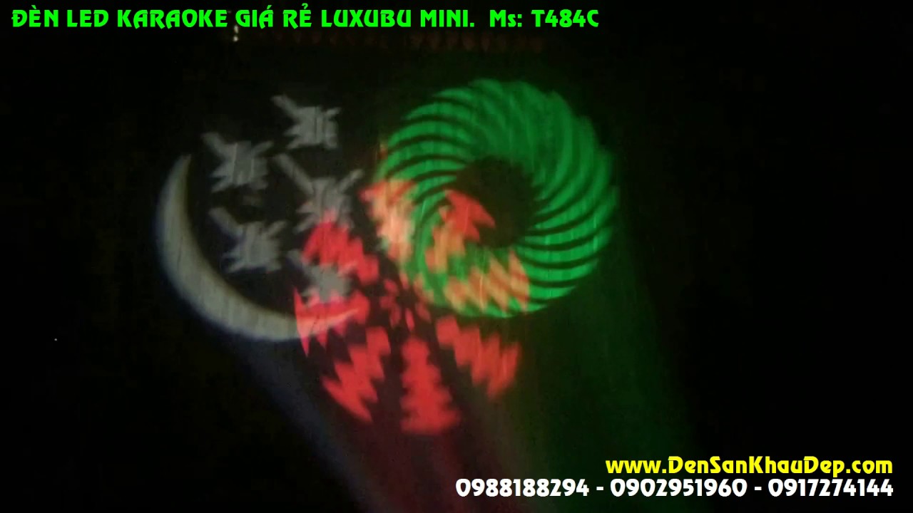 Đèn LED Karaoke giá rẻ LED Luxubu mini. T484C – 0909555884