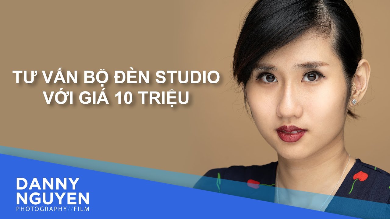 Tư vấn mua bộ đèn chụp studio giá rẻ chỉ với 10 triệu-Hướng dẫn setup đèn studio cơ bản chụp Beauty