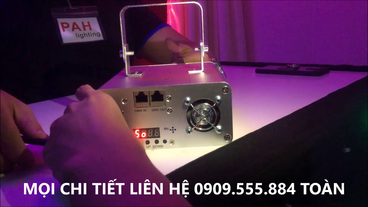 Đèn laser giá rẻ 7 màu Colola 0909.555.884