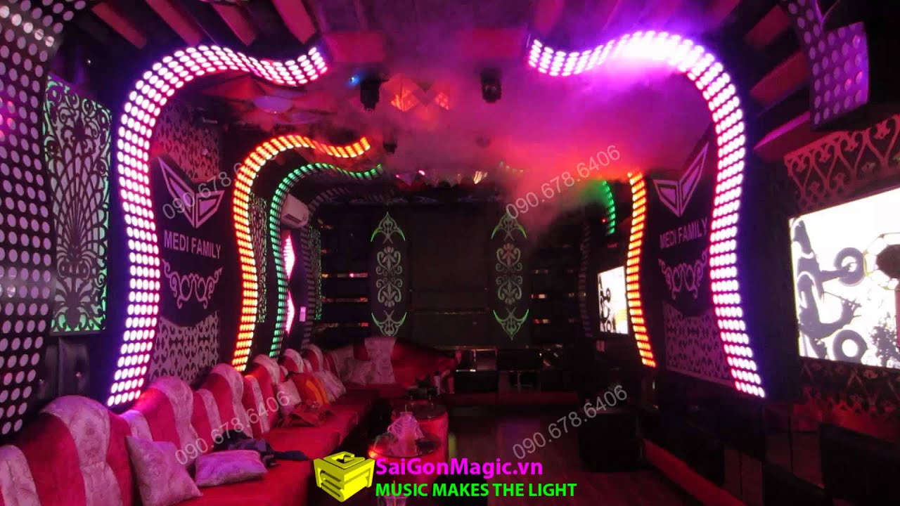 SaiGonMagic.vn-Thiết kế thi công nội thất karaoke mini bar, trang trí phòng hát karaoke