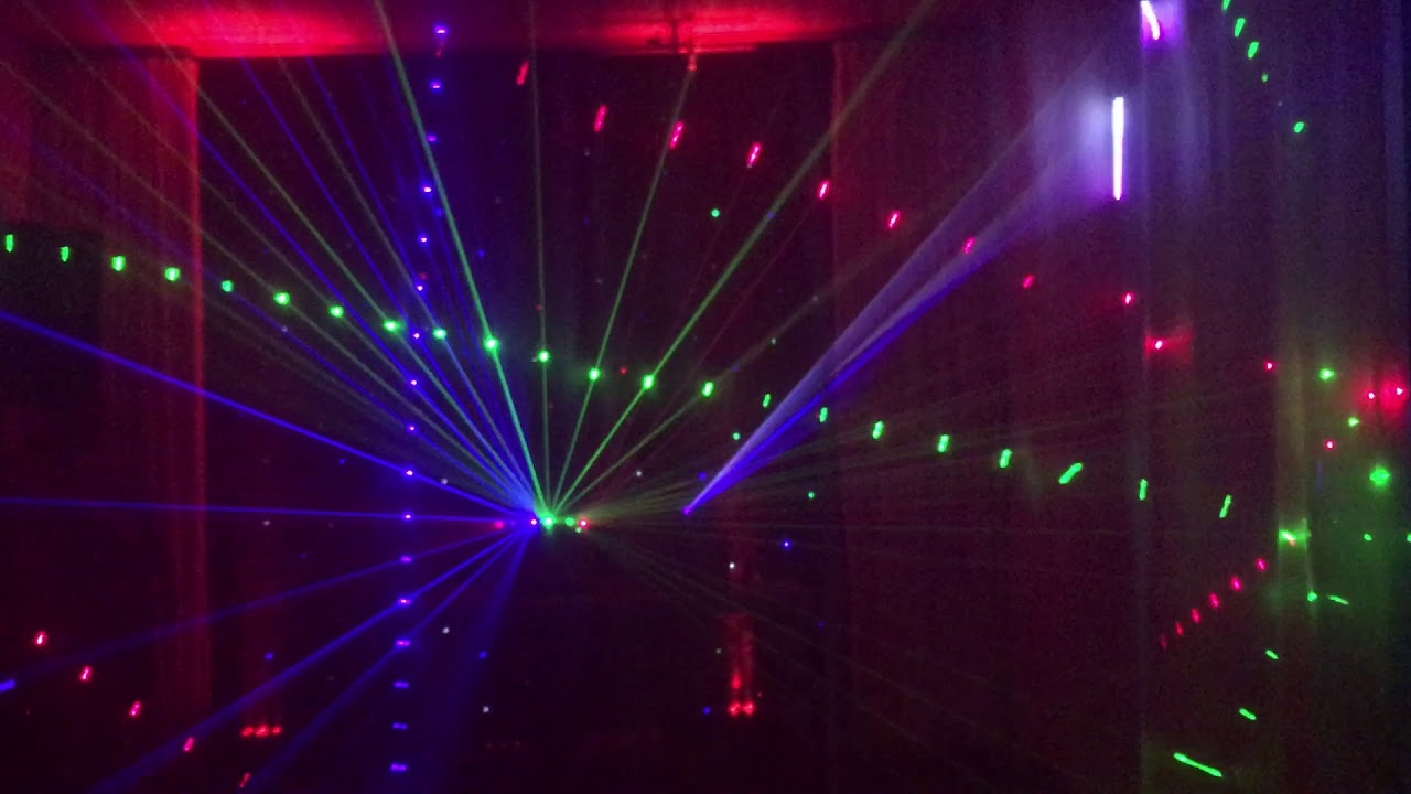 Đèn laser 7 màu giá rẻ  trang trí phòng karaoke  – PAH-373N