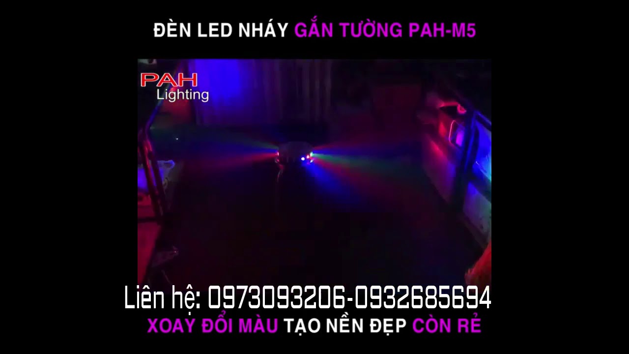 Đèn Led đĩa bay nháy theo nhạc H5 trang trí trần phòng khách, nội thất gia đình.