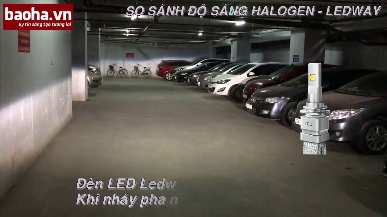 Đèn pha cos ô tô mẫu mới nhất : Led Way siêu sáng | NỘI THẤT Ô TÔ BẢO HÀ