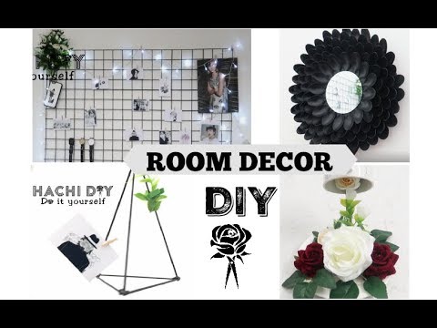 🔴 DIY#1 LÀM ĐỒ TRANG TRÍ NHÀ SANG CHẢNH MÀ RẺ BÈO VỚI CHI I HOME DECOR I Hachi DIY