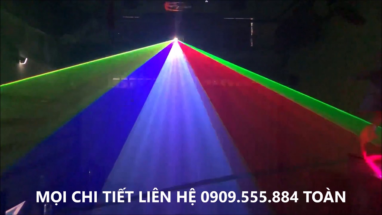 ĐÈN LASER GIÁ RẺ NINOLA 7 MÀU – PAH219 – 0909.555.884