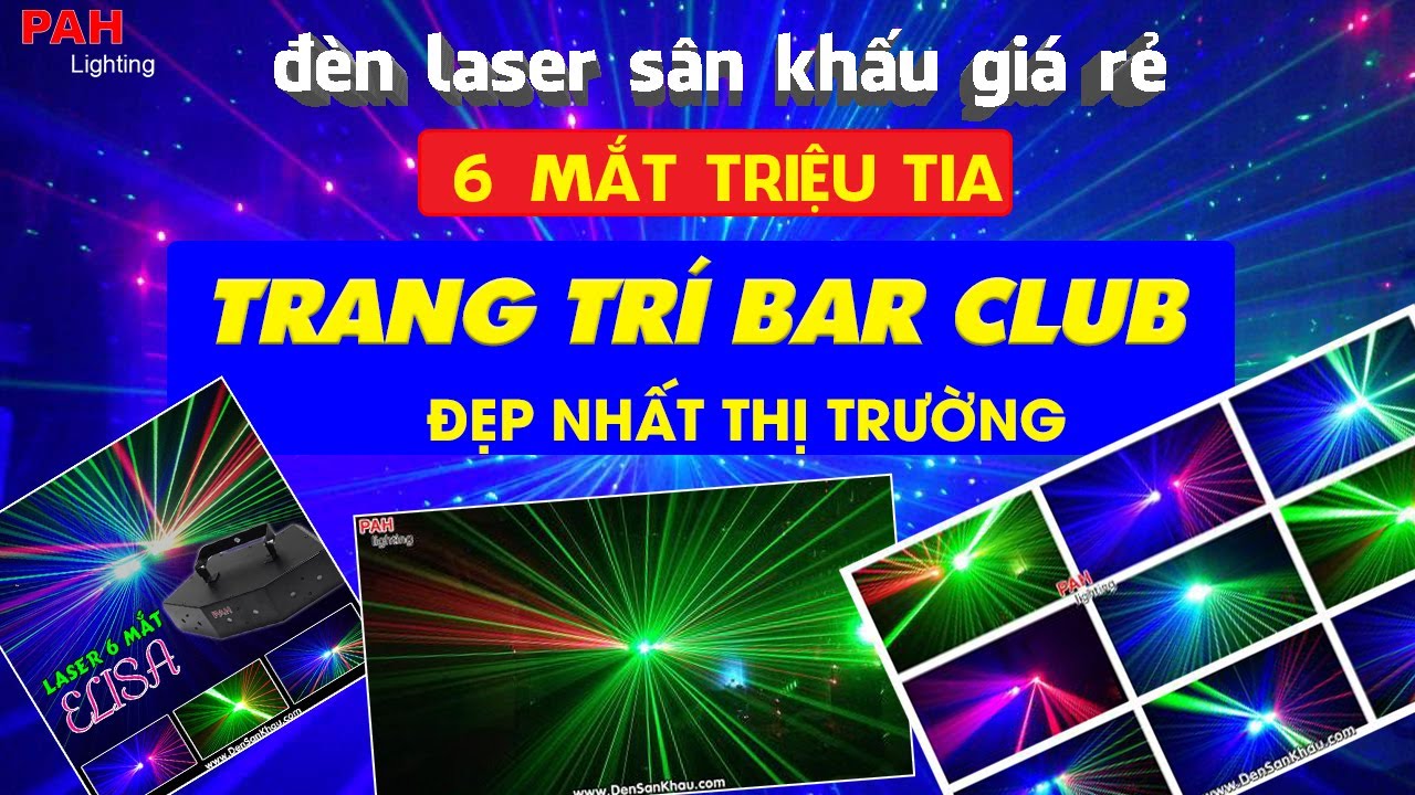 Đèn laser sân khấu giá rẻ 6 mắt – THY-373N – 0903587353