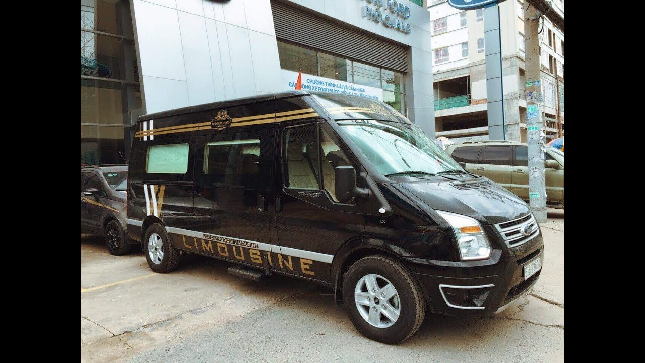 Khám phá nội thất "Chuyên Cơ Mặt Đất" Transit Limousine 10 chỗ  Phiên bản VIP 5 Sao Năm 2018 .