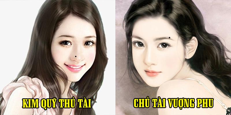 Xem tướng nốt rồi cho phụ nữ vượng phu ích tử