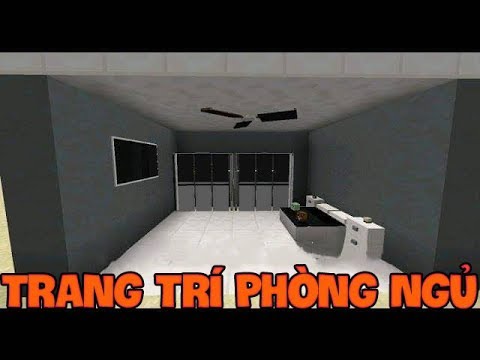 Trang Trí Phòng Ngủ Siêu Đẹp – Minecraft Command Block 1.9 – 1.10