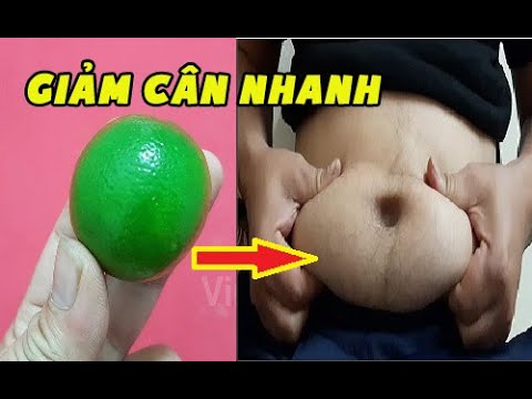 Chỉ cần 1 quả chanh có ngay 4 cách giảm cân, giảm béo, giảm mỡ bụng SIÊU NHANH tại nhà