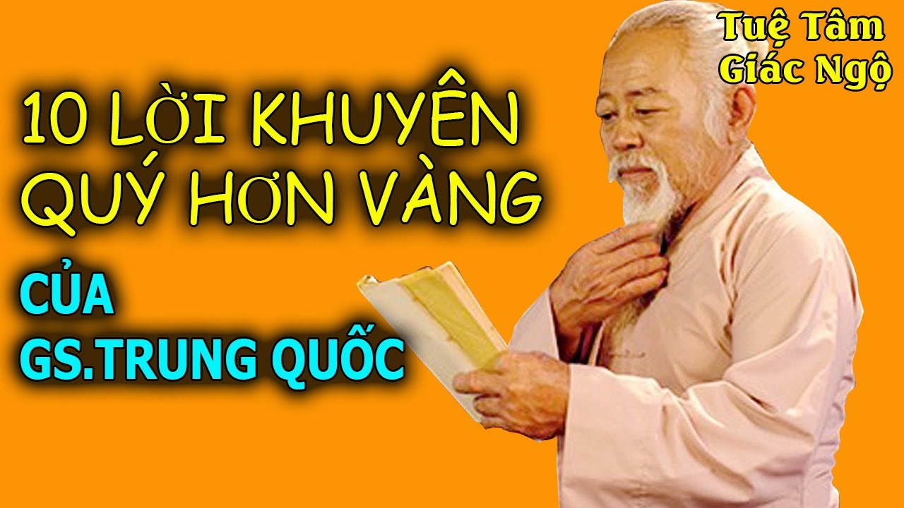 10 Lời Khuyên Quý Báu Để Giữ Gìn Sức Khỏe Của Giáo Sư Trung Quốc Làm Cả Thế Giới Phải Chia Sẻ