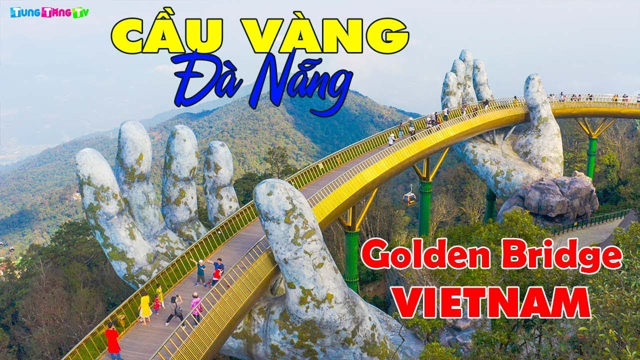 Chen chúc tại Cầu Vàng trên đỉnh Bà Nà Hills Ấn Tượng Thế Giới | DU LỊCH ĐÀ NẴNG