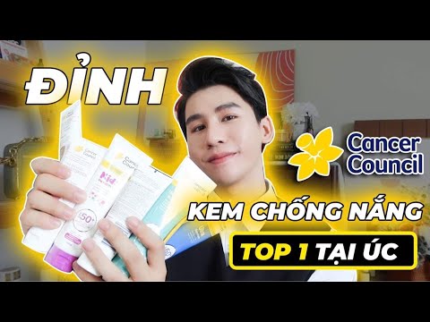 [ WMTBU #8 ] REVIEW tất cả KEM CHỐNG NẮNG CANCER COUNCIL !" BÓNG MẶT, XỈN MÀU "  Sự thật là gì ???