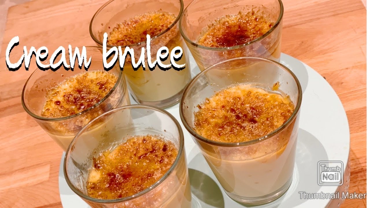 Cách làm bánh tráng miệng sang chảnh Cream brûlée bằng Instant pot/ how to make Cream brûlée!