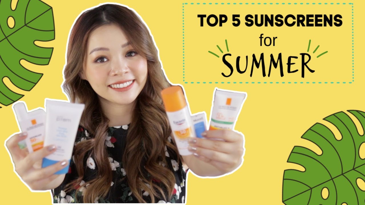 ☀️ 5 Loại Kem Chống Nắng Phù Hợp Nhất Mùa Hè 👍🏼 Top 5 Sunscreens for Summer ❤️ TrinhPham