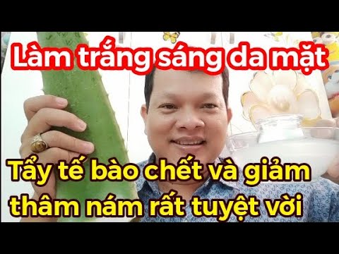 Bí quyết làm đẹp da mặt rất tuyệt vời. Làm trắng sáng và giảm thâm nám da mặt trong vòng một tuần