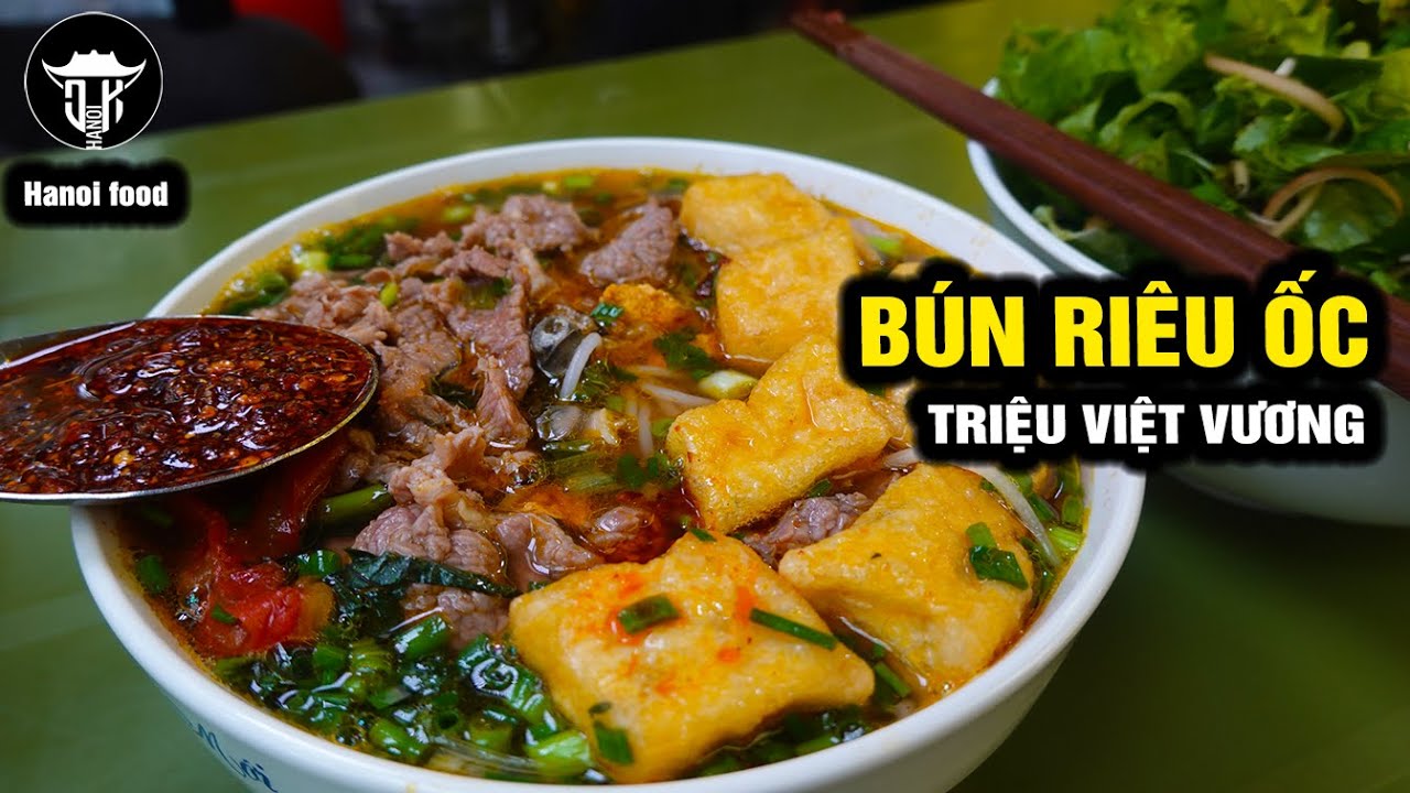 Bún Riêu Ốc 20 Năm Triệu Việt Vương 1 Ngày Hết 20 Cân Thịt Bắp