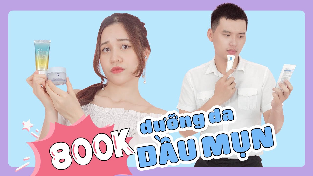 Routine dưỡng da đủ bộ DƯỚI 800K cho da DẦU MỤN ✌️ | HAPPY SKIN