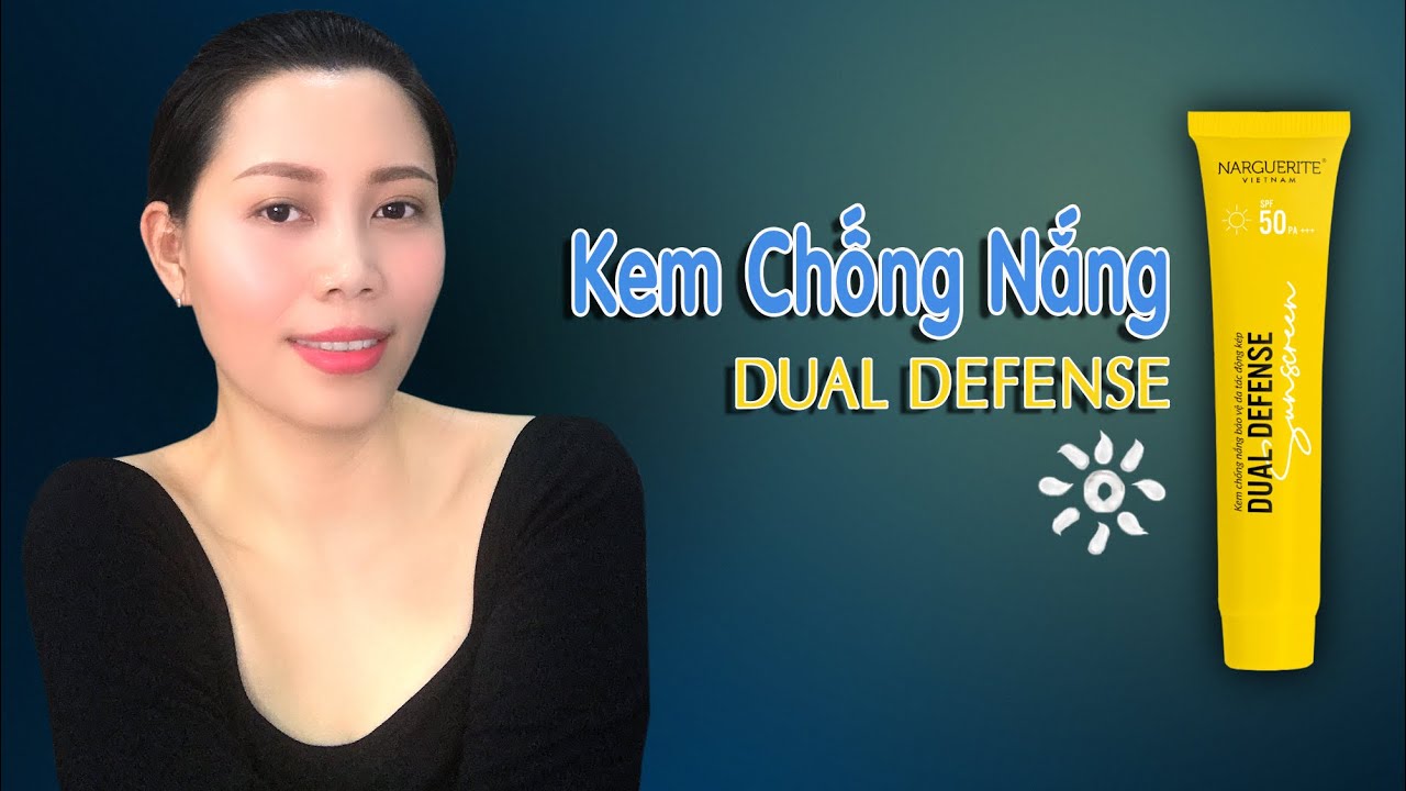 KEM CHỐNG NẮNG vật lý Dual Defense | Sunscreen cho da nhạy cảm