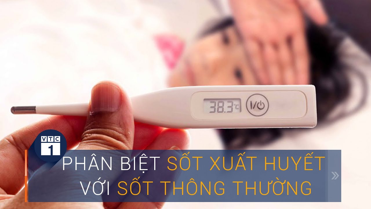 Giờ sức khỏe: Cách phân biệt sốt xuất huyết với sốt thông thường | VTC1