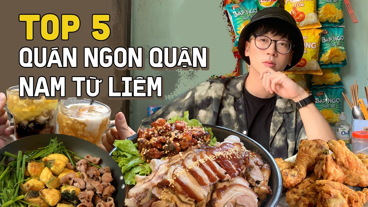 TOP 5 QUÁN NGON QUẬN NAM TỪ LIÊM // THỊT CHÂN GIÒ HÀN QUỐC, Gà rán Ninh siêu thích ở Khu người Hàn