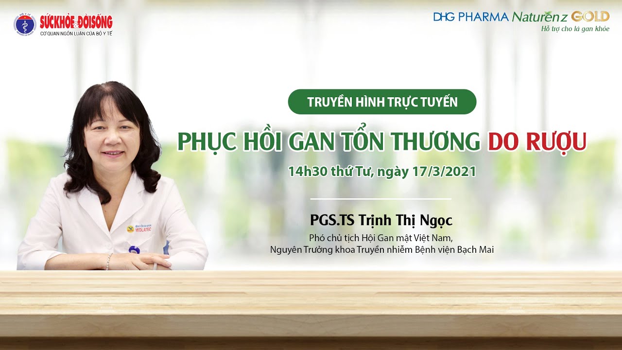 [LIVE] 💐 PHỤC HỒI GAN TỔN THƯƠNG DO RƯỢU💐