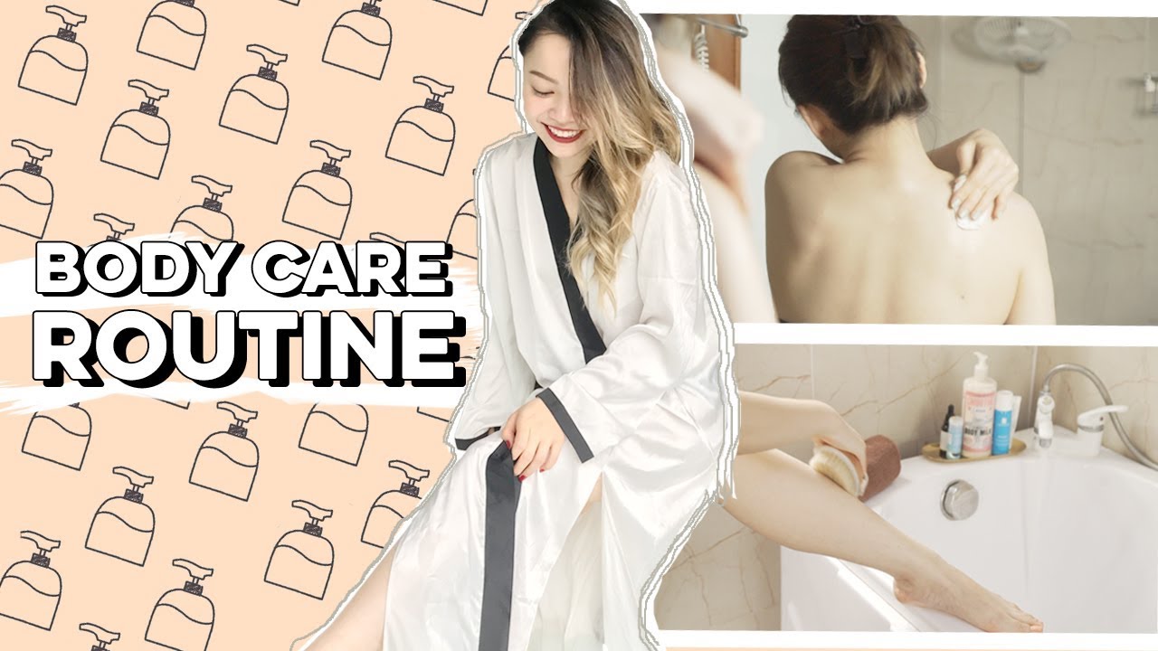 Chăm Sóc Da Toàn Thân & Mụn Lưng ♡ Body Care Routine ♡ Trinh Pham