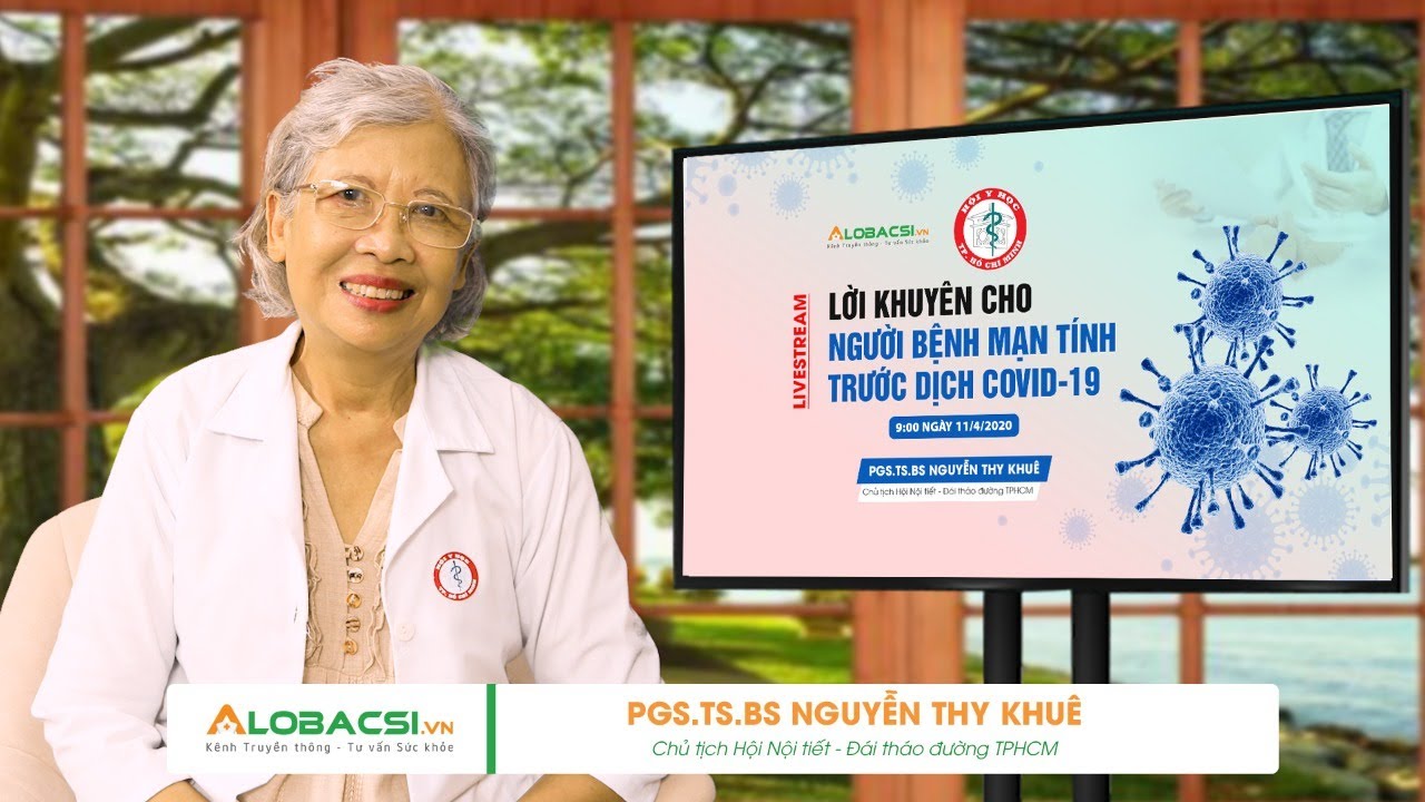 #5 – Lời khuyên cho người bệnh mạn tính trước dịch COVID-19?