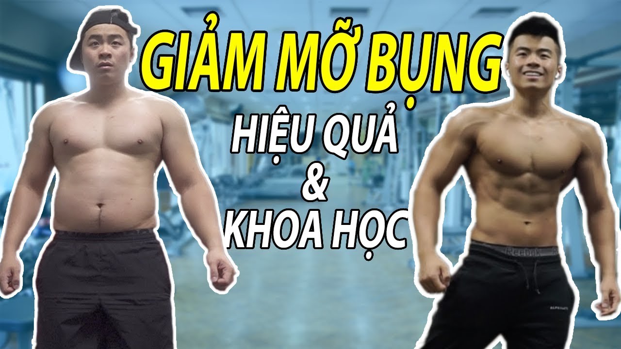 CÁCH GIẢM MỠ BỤNG HIỆU QUẢ VÀ KHOA HỌC