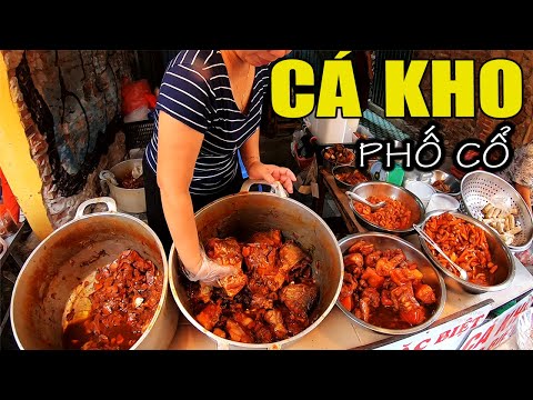 Cá kho phố cổ | mục sở thị quy trình làm cá ngon của cô Trinh chợ hàng bè