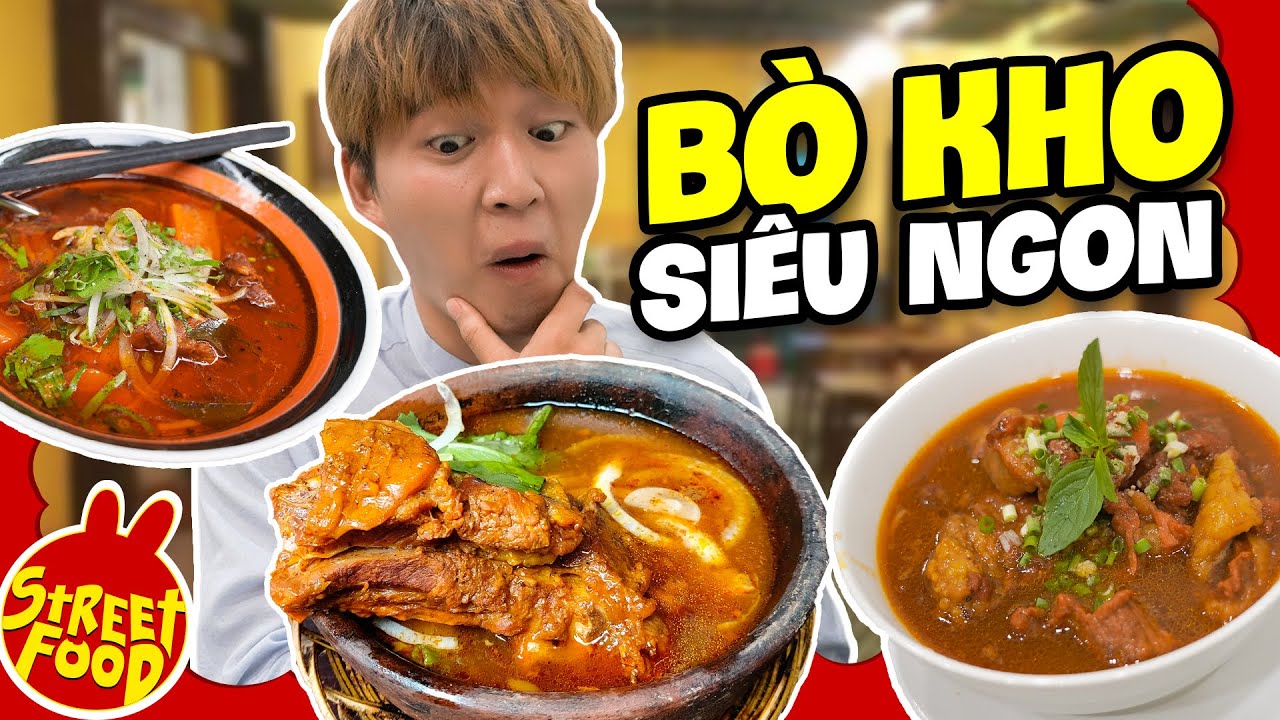 Tour Bò Kho 3 Hương Vị Không Thể Bỏ Qua | Món Ngon Sài Gòn | FOOD TOUR