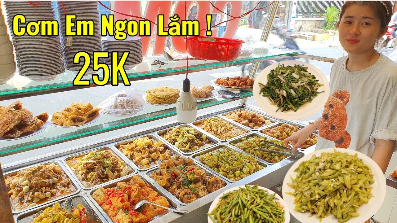 Em Gái Sài Gòn Bán Cơm Bình Dân Chỉ 25K Món Nào Cũng Ngon